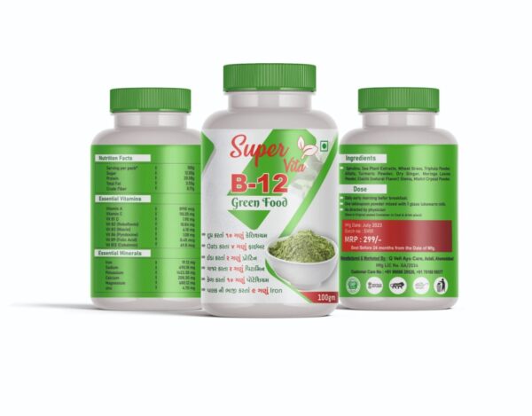 Super vita B12 green food for B12 Deficiency